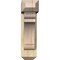 Ekena Millwork Olympic Craftsman Rough Sawn Bracket w/ Offset Brace, Douglas Fir, 6"W x 18"D x 22"H BKT0604X18X22OLY04RDF - alternate 4